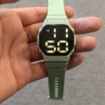 ⁦ساعه رابر مستطيله تاتش⁩ - الصورة ⁦4⁩