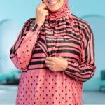 ⁦اسدال بمبي منقط في اسود⁩ - الصورة ⁦3⁩