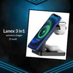 Lanex 3 in1 wireless chager 15 watt - الصورة 2