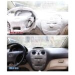 ⁦مجموعة تنظيف السيارة المتكاملة ( معجون التنظيف السحري The Pink Stuff + عرض2 فوطة مايكرو فايبر للسيارة + منظف السيارة First One + ملمع كريستال 4 في 1 200 ملي )⁩ - الصورة ⁦4⁩