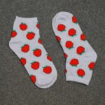 كوتشي اير جوردن هاف ابيض * لبني + 4 قطع شربات فواكه - الصورة 7