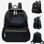 شنطة ضهر حريمي وتر بروف اسود - الصورة 2