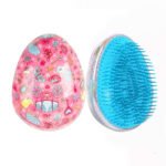 ⁦مكواة فرد الشعر Kemei KM328 +فرشه لتقليل هيشان الشعر⁩ - الصورة ⁦3⁩