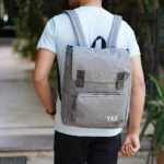 ⁦شنطة لابتوب ضهر قماش⁩ - الصورة ⁦4⁩