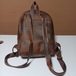 شنطة باك جلد بنى - الصورة 5