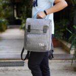 ⁦شنطة لابتوب ضهر قماش⁩ - الصورة ⁦3⁩