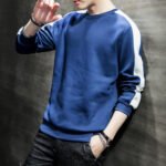 بنطلون ميلتون رياضي اسود + سويتشيرت ميلتون ازرق - الصورة 2