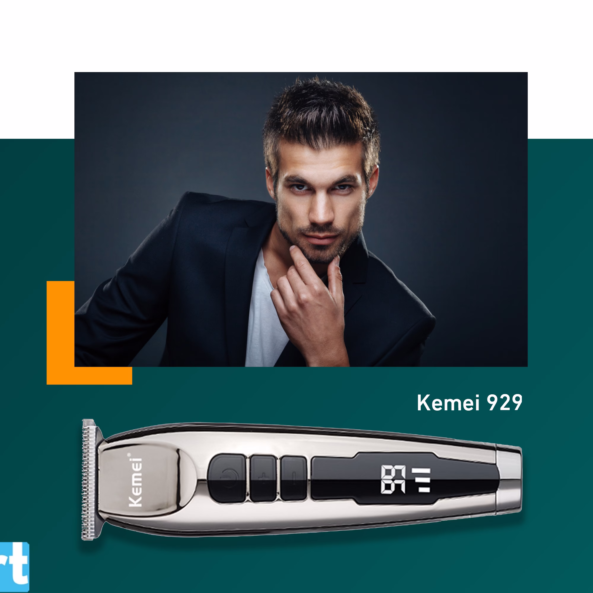 ماكينة الحلاقة Kemei 929