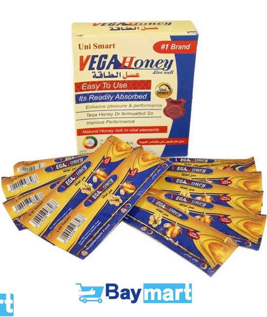 عسل الطاقة الاصلي فيجا هوني Vega Honey للرجال 10 أكياس
