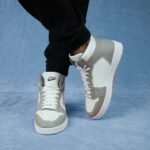 كوتشي اير جوردن هاف أبيض*رمادي - الصورة 2