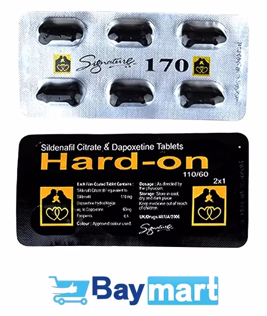 أقراص هارد اون الهندي 170 mg hard-on 6 أقراص