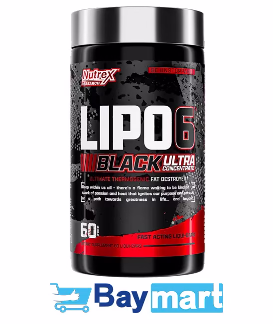 كبسولات lipo-6 black ultra
