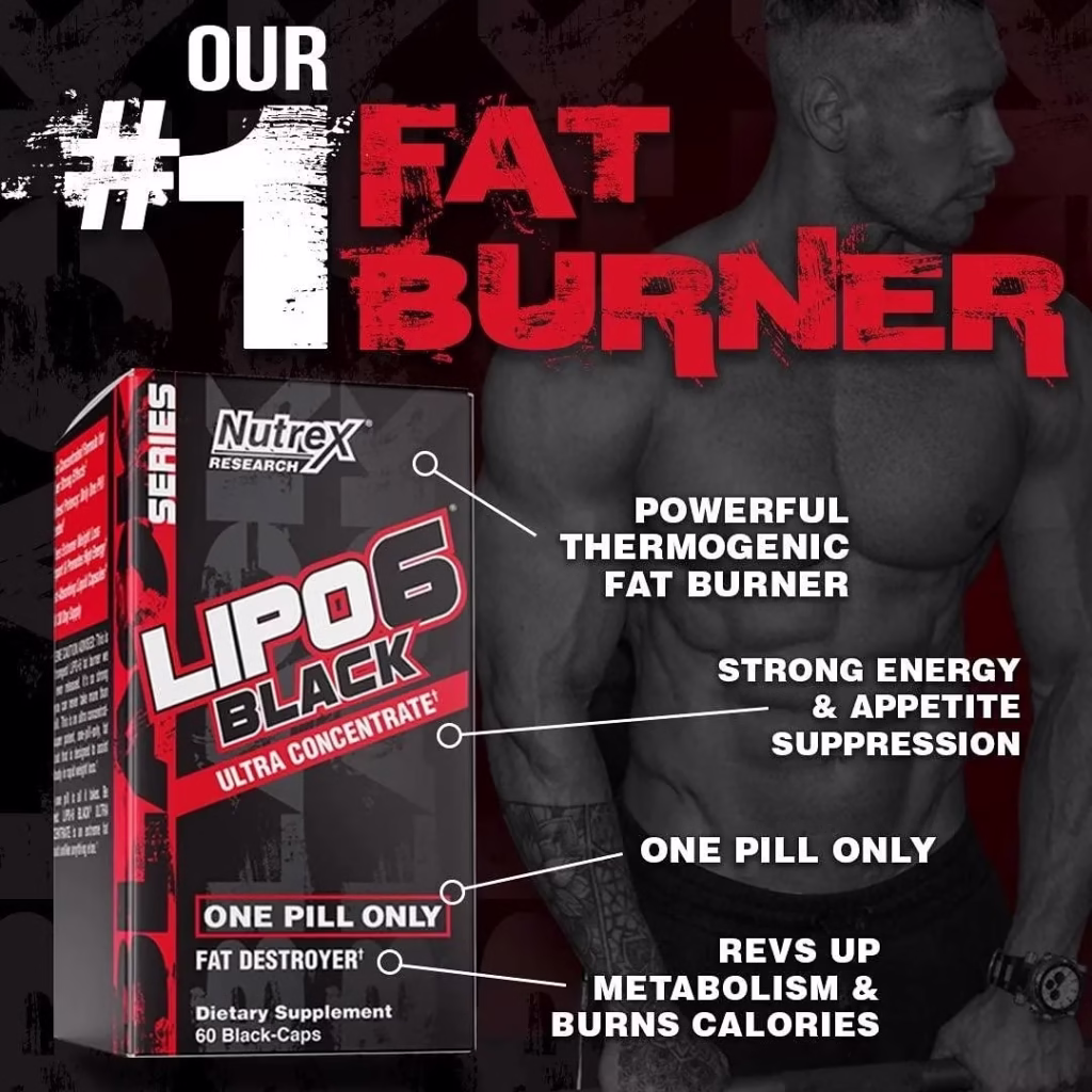 كبسولات lipo-6 black ultra 8 lipo-6 black ultra